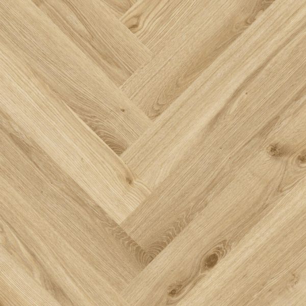 Primary Oak Light Brown Herringbone