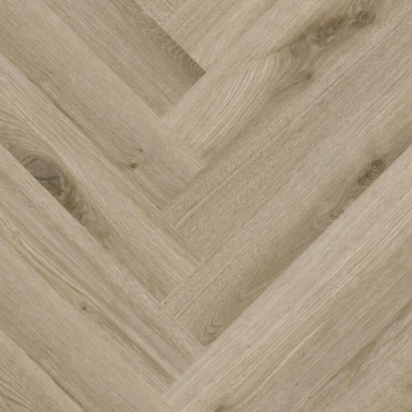 Primary Oak Light Grey Herringbone