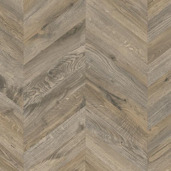 Chevron Woodland Oak ANTIQUE BROWN 