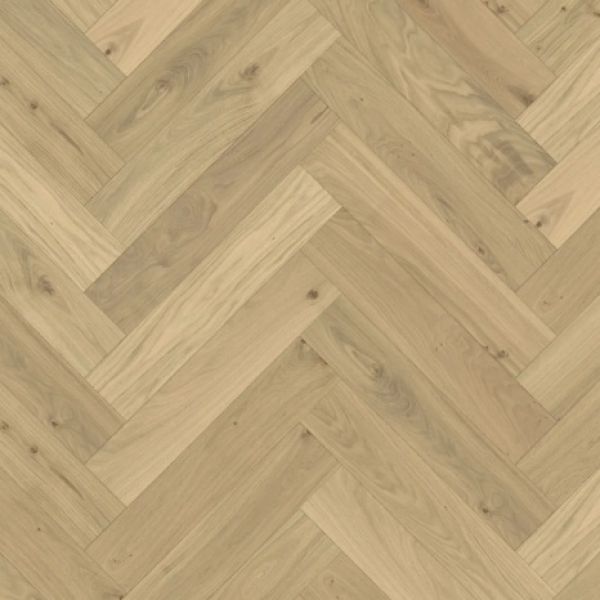 Oak Herringbone CC Dim White