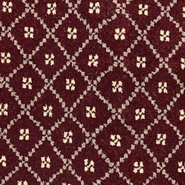 Trellis Burgundy