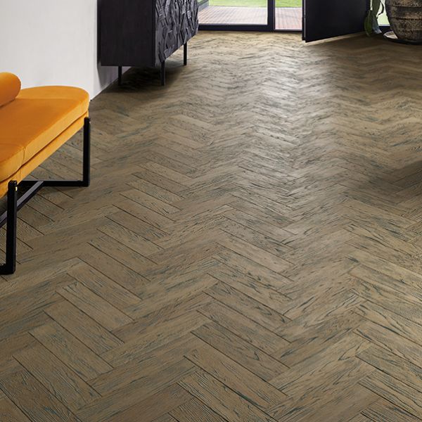 Handscraped Brushed Distressed Brown Oil